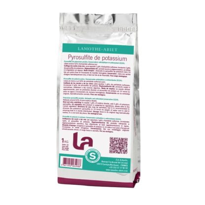 PYROSULFITE DE POTASSIUM POUDRE SAC 1 KG